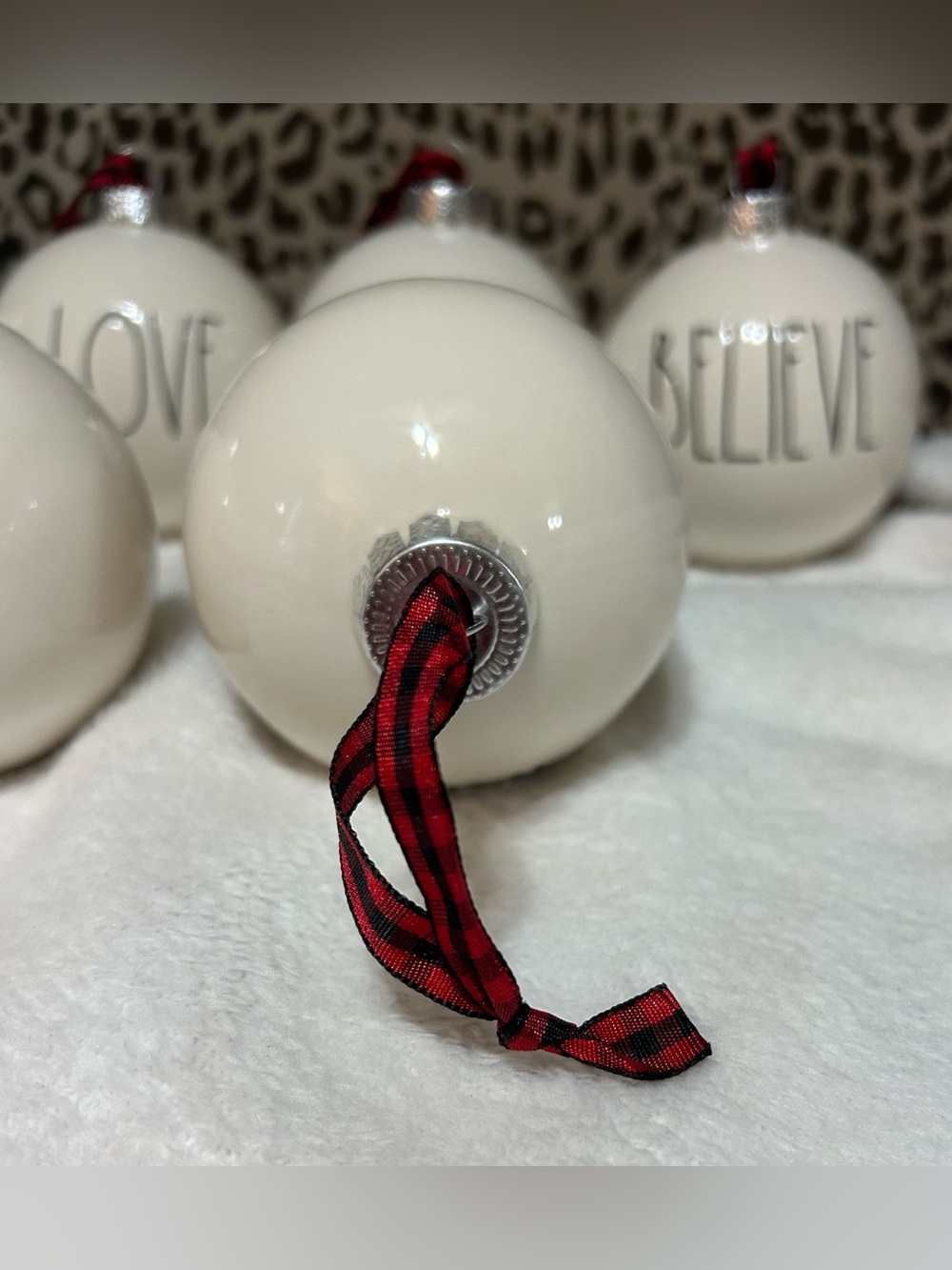 LOT of Rae Dunn Holiday Ornaments - Picture 5 of 10